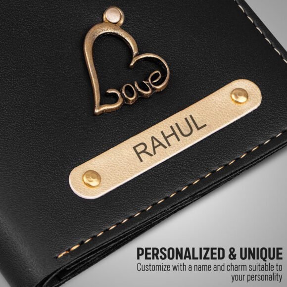 Personalized Wallet for Men – Slim Stylish Leather Purse with Name & Charm | Gift for Him (Faux) - Image 51