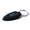 “Drive Safe LED keychain in multicolor with custom name engraving, compact design for bike, car, or couple key holders – ideal gift with LED light feature.”