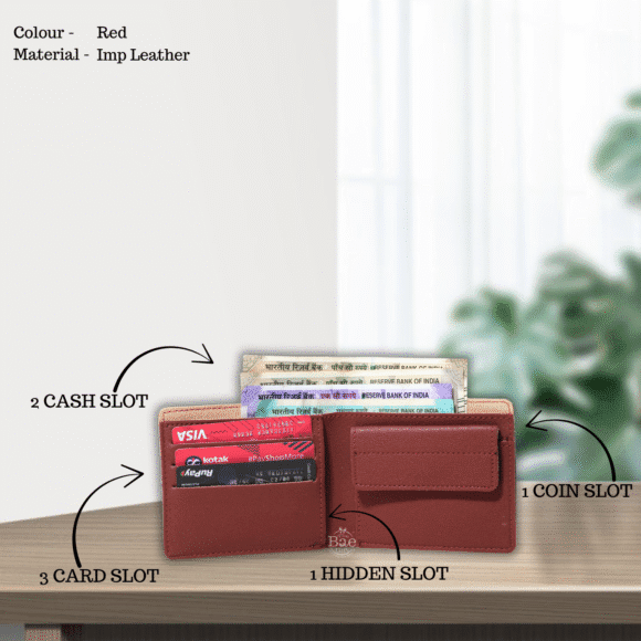 Personalized Wallet for Men – Slim Stylish Leather Purse with Name & Charm | Gift for Him (IMP) - Image 8