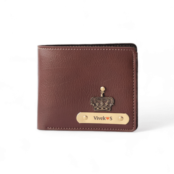 Personalised customised Raksha Bandhan gift for brother – wallet, keychain, chocolates & Rakhi set
