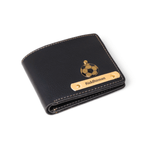 Travel Love Personalized Gift Hamper for men with customized leather wallet, keychain, pen, smart temperature bottle, and Denver perfume in a premium gift box, perfect for birthdays, anniversaries, or romantic gifting