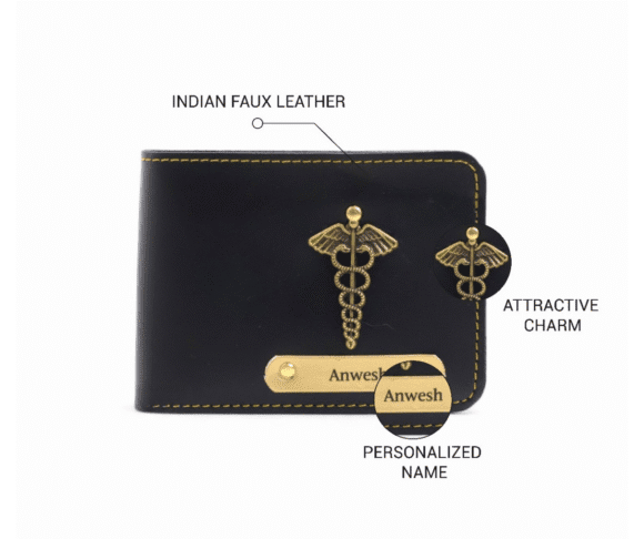 Personalized Wallet for Men – Slim Stylish Leather Purse with Name & Charm | Gift for Him (Faux) - Image 49