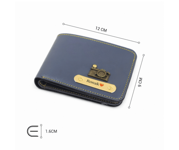 Personalized Wallet for Men – Slim Stylish Leather Purse with Name & Charm | Gift for Him (Faux) - Image 46