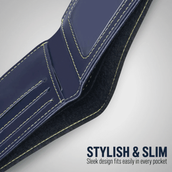 Personalized Wallet for Men – Slim Stylish Leather Purse with Name & Charm | Gift for Him (Faux) - Image 33