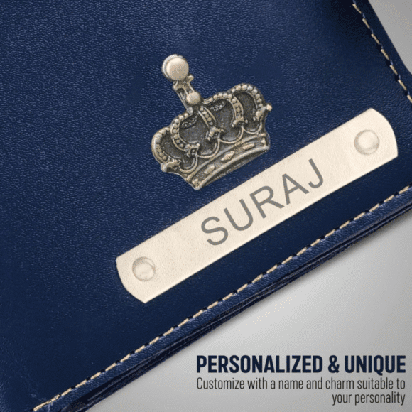 Personalized Wallet for Men – Slim Stylish Leather Purse with Name & Charm | Gift for Him (Faux) - Image 32