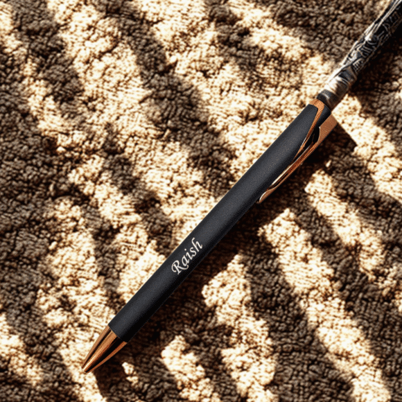 “Luxury matte black and rose gold pen and keychain gift set in premium grey presentation box – elegant gift for professionals or corporate use.”