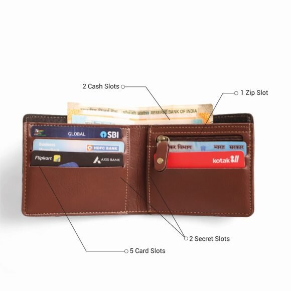 Personalized Wallet for Men – Slim Stylish Leather Purse with Name & Charm | Gift for Him (Nexon) - Image 23