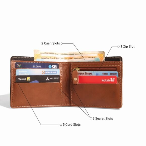 Personalized Wallet for Men – Slim Stylish Leather Purse with Name & Charm | Gift for Him (Nexon) - Image 19