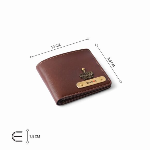 Personalized Wallet for Men – Slim Stylish Leather Purse with Name & Charm | Gift for Him (Nexon) - Image 17