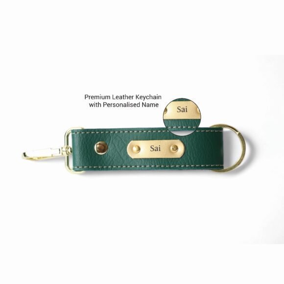 Personalised Leather Name Men’s Wallet, Keychain, Passport Cover & Eyewear Case (Nexon) - Image 13