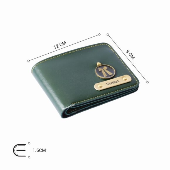 Personalized Wallet for Men – Slim Stylish Leather Purse with Name & Charm | Gift for Him (Faux) - Image 10