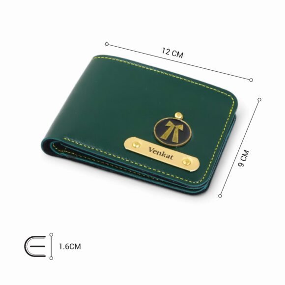 Personalized Wallet for Men – Slim Stylish Leather Purse with Name & Charm | Gift for Him (Faux) - Image 6