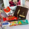 Personalised customised Raksha Bandhan gift for brother – wallet, keychain, chocolates & Rakhi set