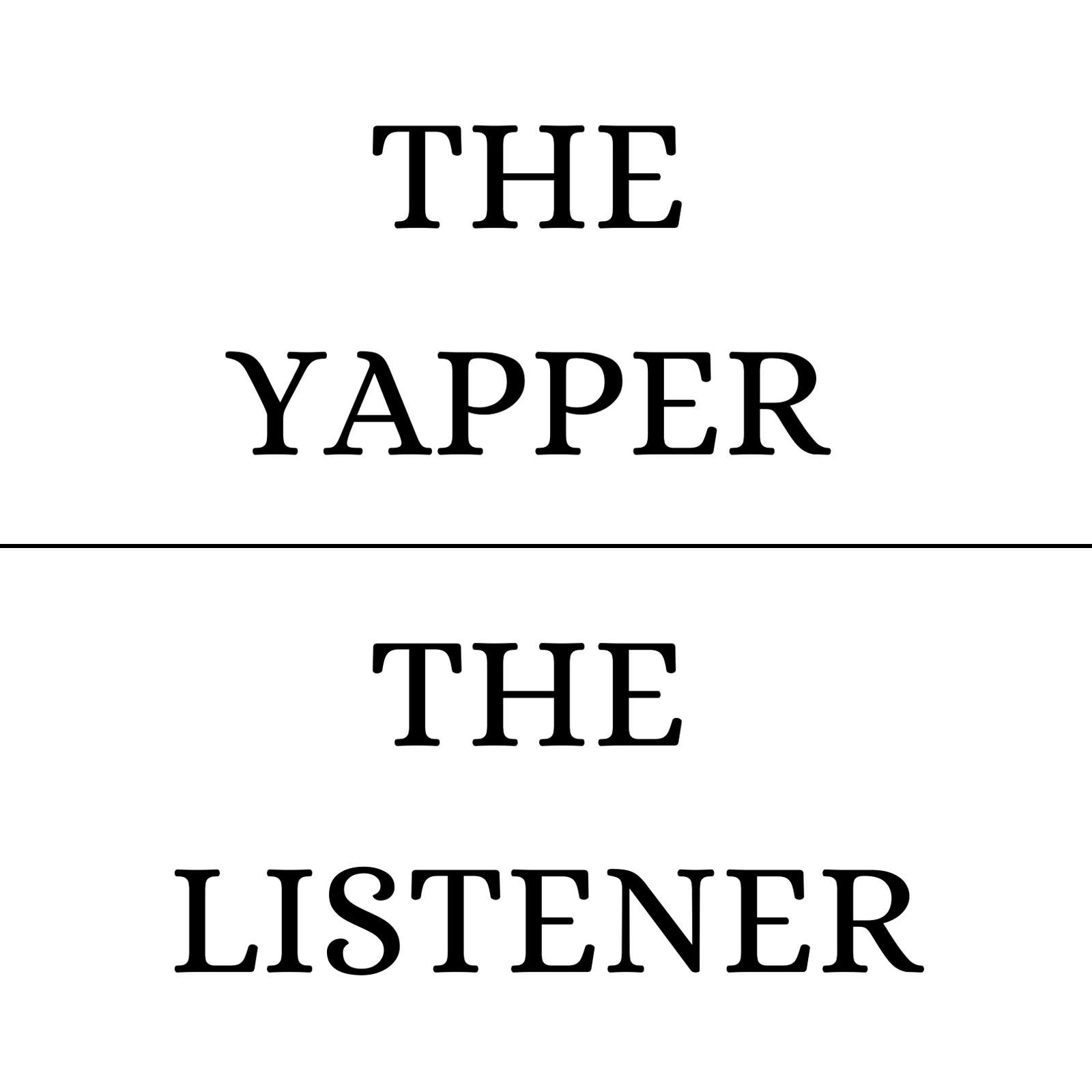 The Yapper The Listener Couple T-shirts - Image 4