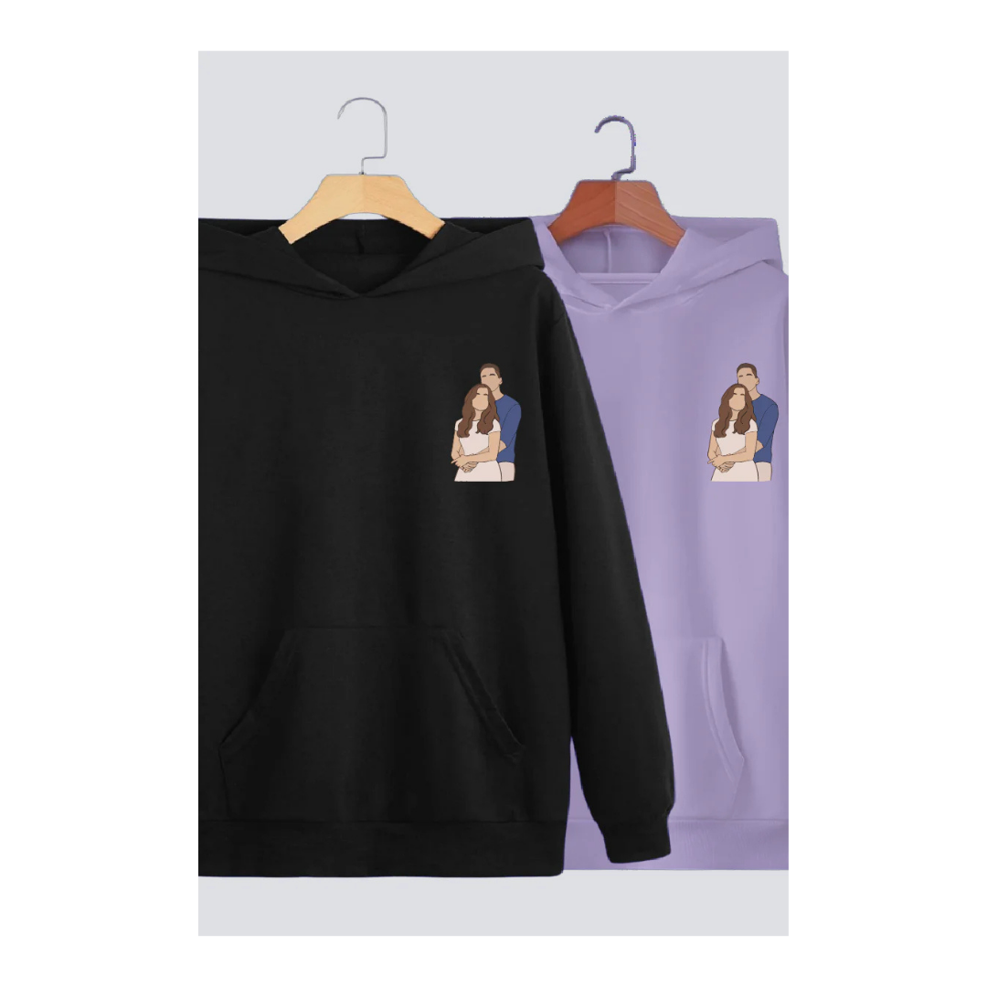 Illustration Hoodie (Couple) - Image 6