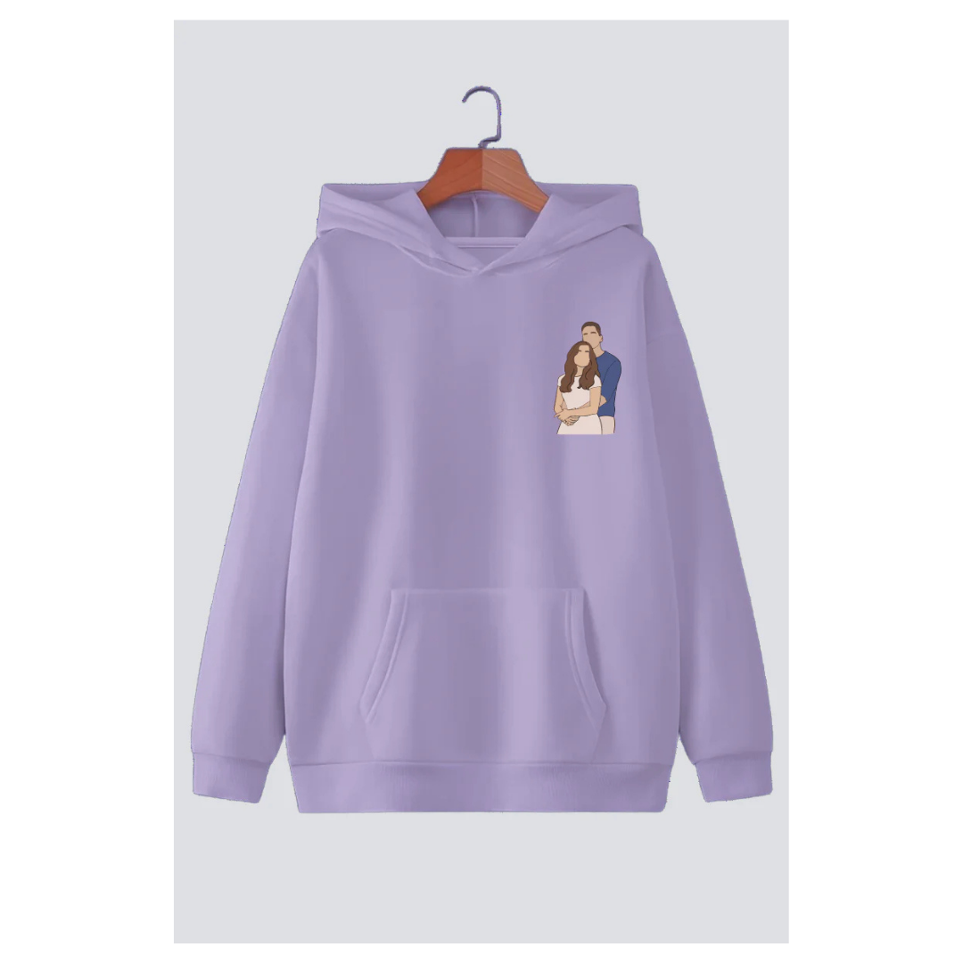 Illustration Hoodie (Couple) - Image 5