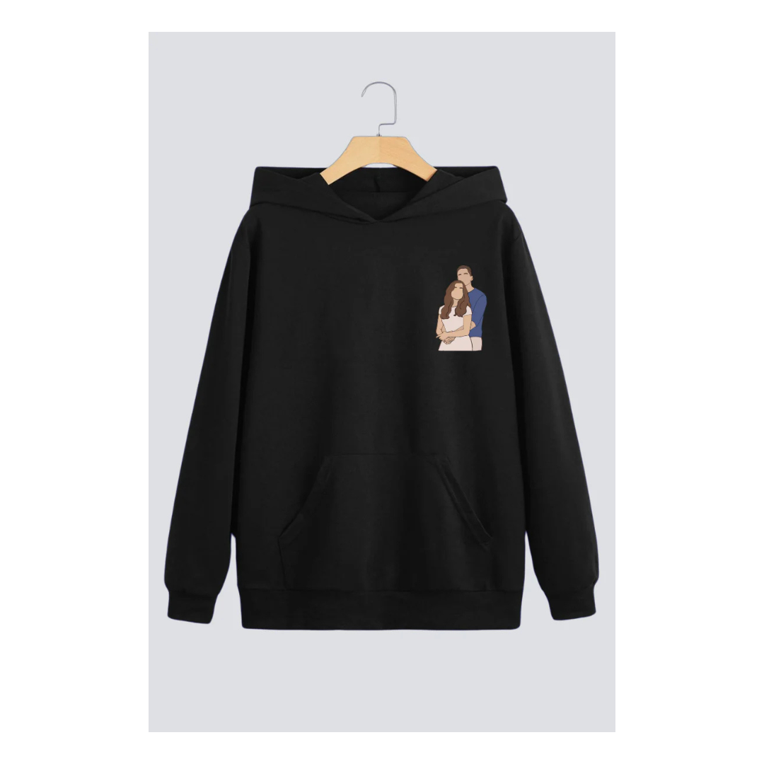 Illustration Hoodie (Couple) - Image 3