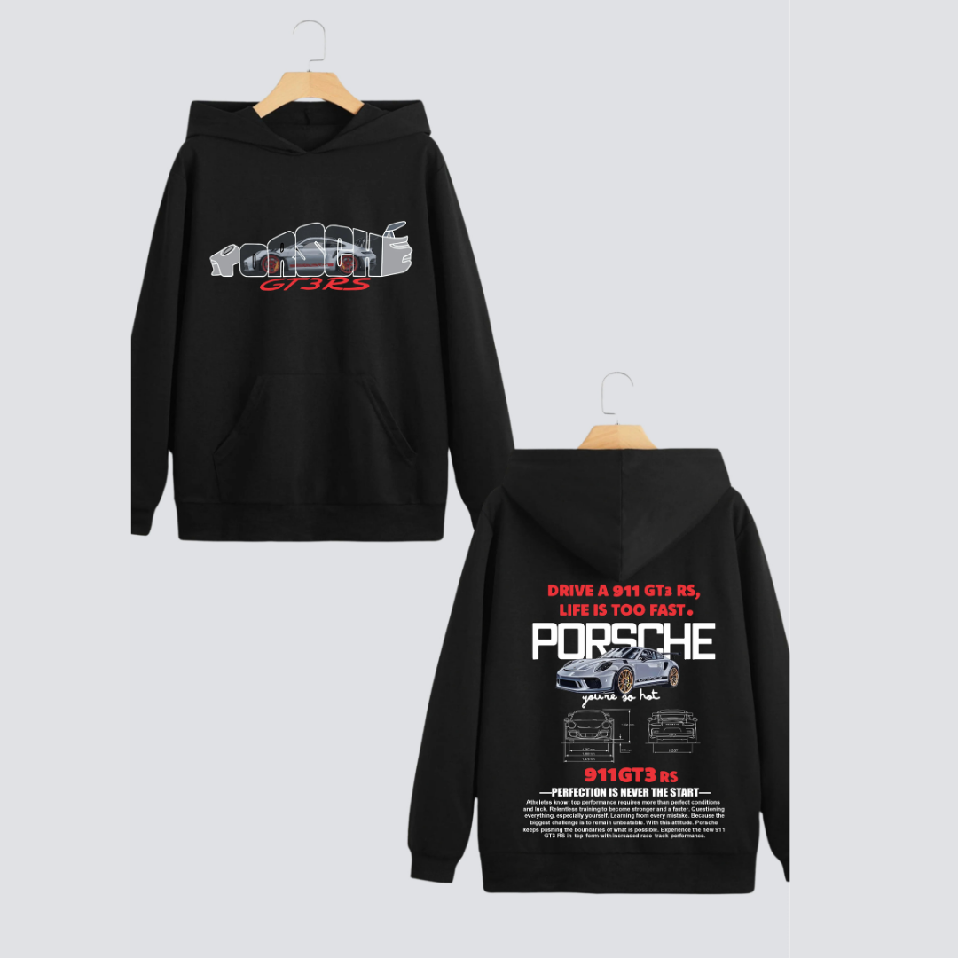 Porsche GT3RS Couple Hoodie