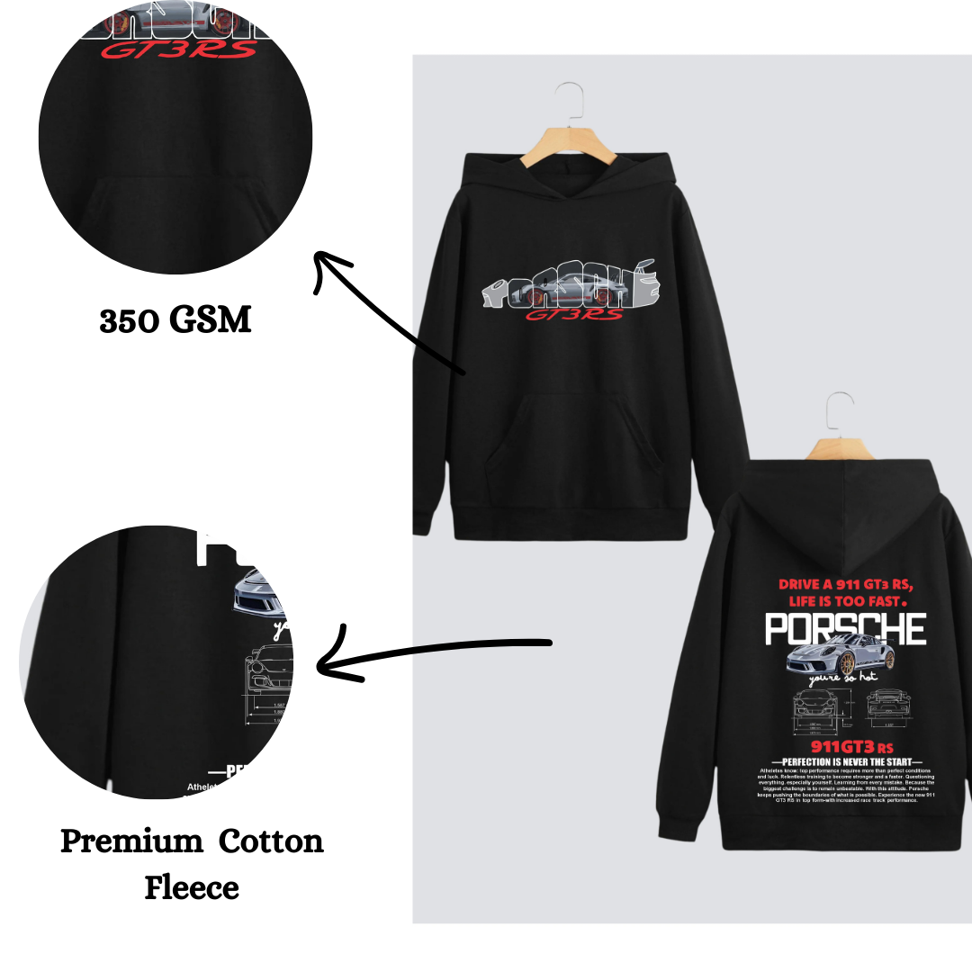 Porsche GT3RS Couple Hoodie - Image 2