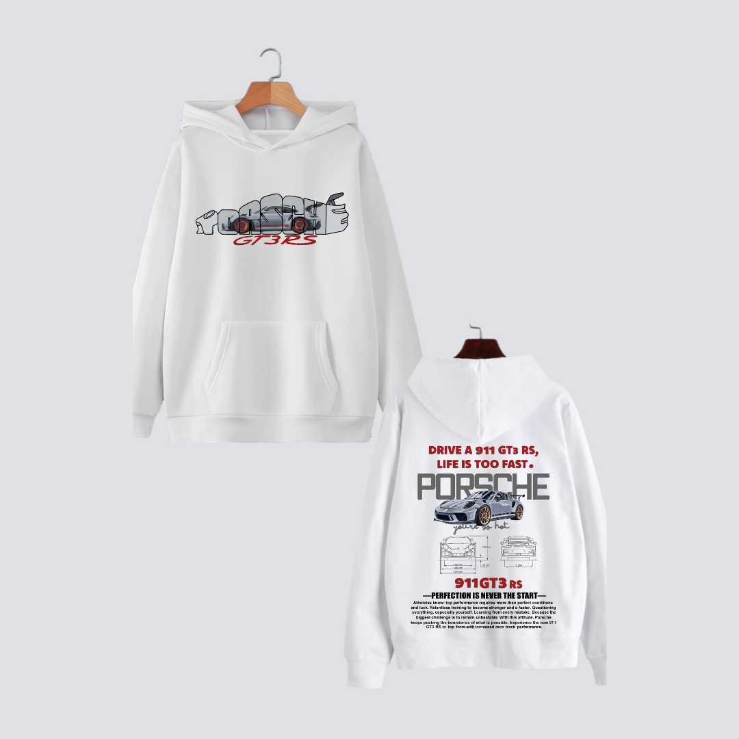 Porsche GT3RS Couple Hoodie - Image 3