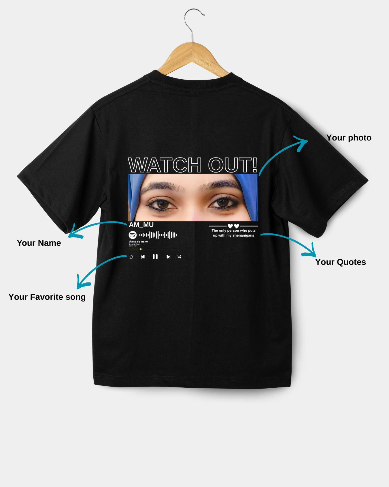 Watch Out T-shirt - Image 2